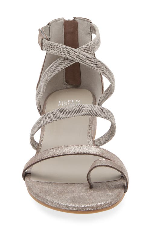 Eileen Fisher Emily Zip Sandal