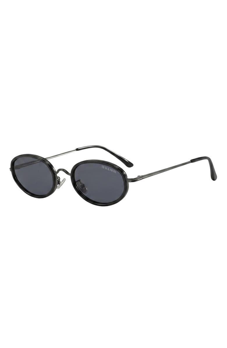 Fifth & Ninth Ciel 64mm Oversize Oval Sunglasses, Alternate, color,