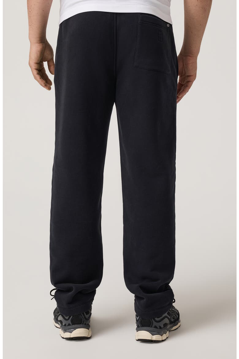 Seaside Relaxed Organic Cotton Blend Sweatpants, Alternate, color, BLACK