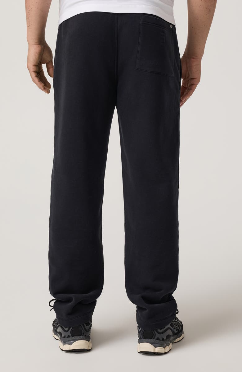 Vuori Seaside Relaxed Organic Cotton Blend Sweatpants, Alternate, color, Black