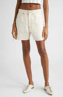 Stella McCartney Lace-Up Denim Shorts