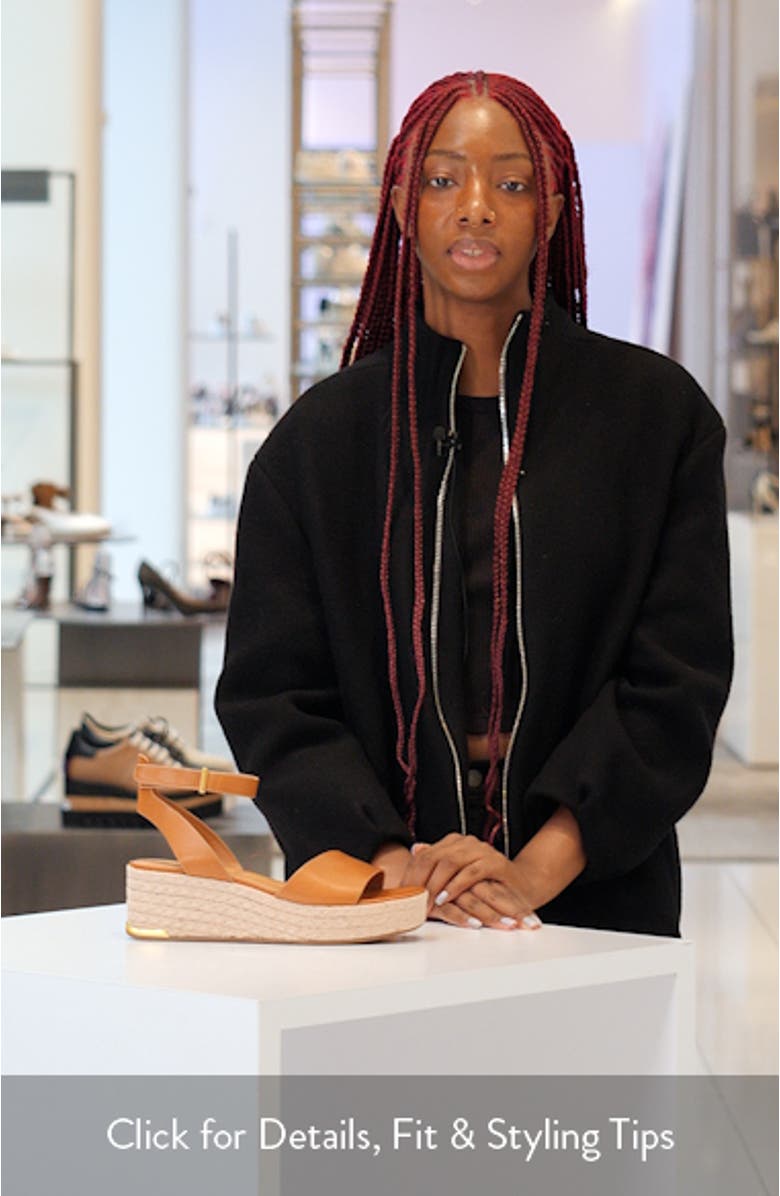 Tiffany Platform Wedge Sandal, sales video thumbnail