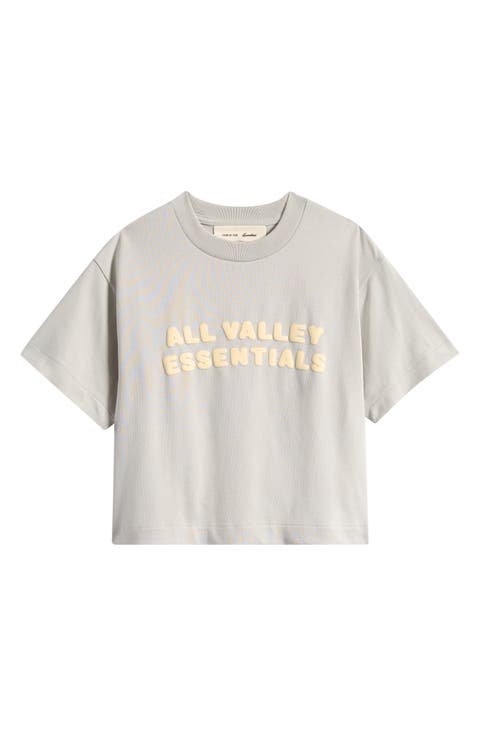Kids' Merch Boxy Fit Cotton Graphic T-Shirt