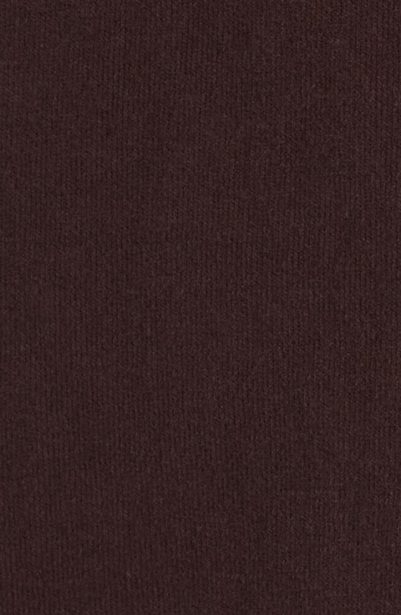 Vince Sueded Knit Button-Up Shirt, Alternate, color, Port