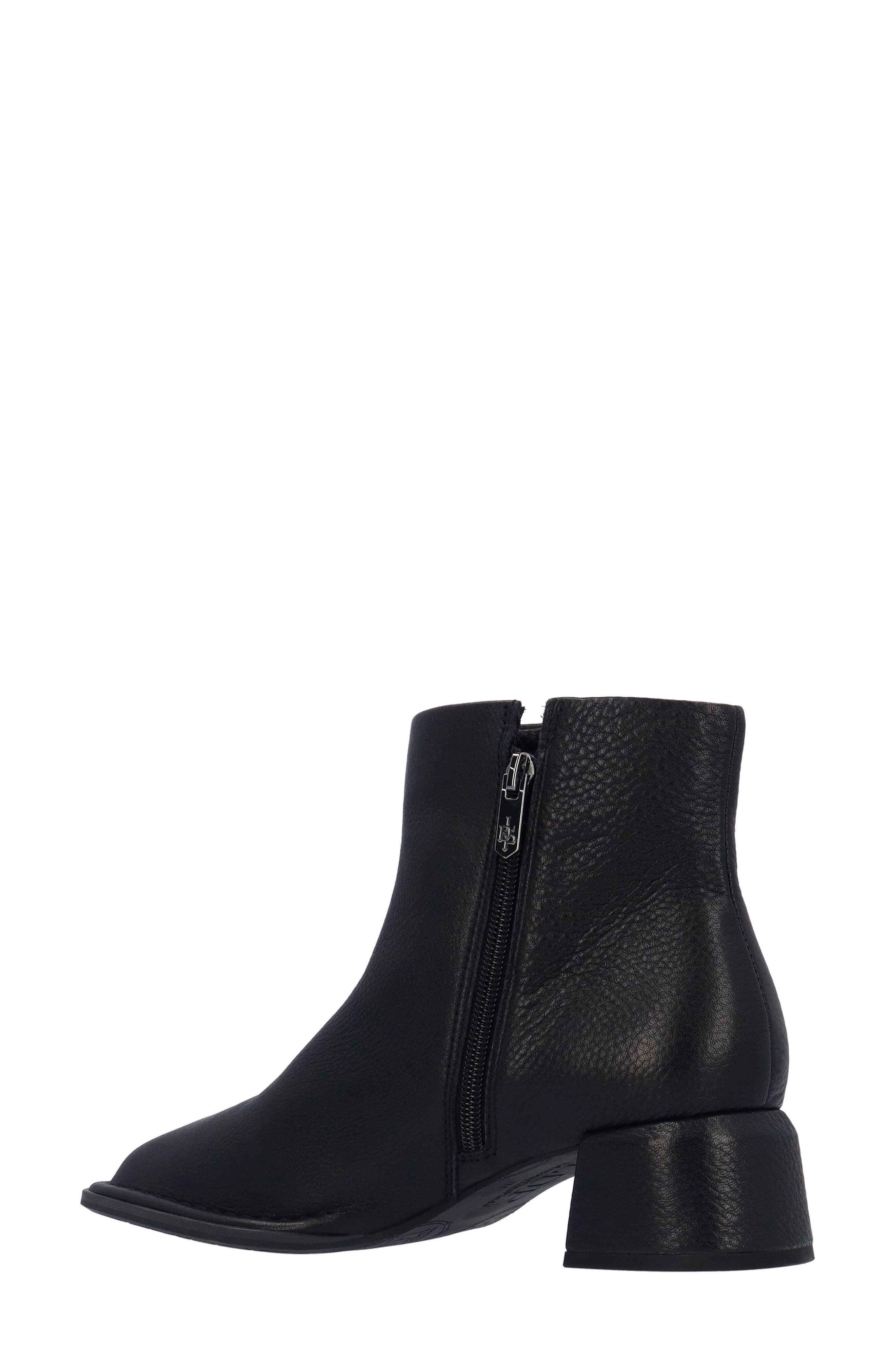 L'Amour des Pieds Nuvora Block Heel Bootie, Alternate, color, Black