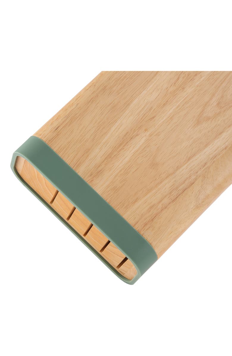 BergHOFF Leo Forest Knife Block 6-Piece Set, Alternate, color, Green/ Beige