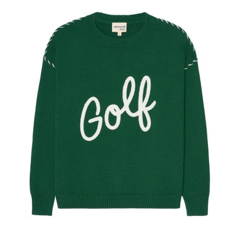 Riley Crewneck Sweater - Golf Script