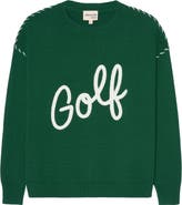 Ellsworth + Ivey Riley Crewneck Sweater - Golf Script