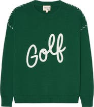 Ellsworth + Ivey Riley Crewneck Sweater - Golf Script