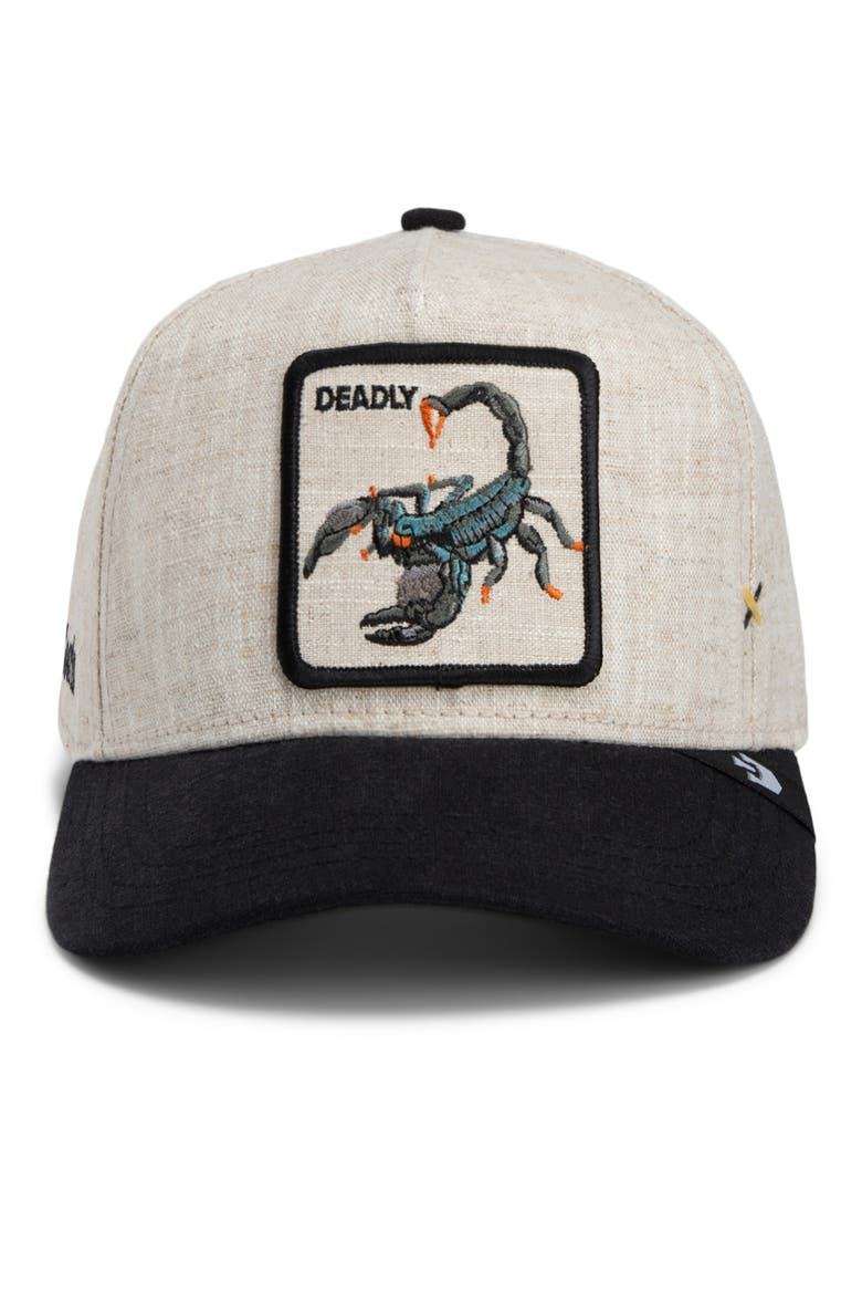 Lethal Twill Baseball Cap, Alternate, color, BLACK