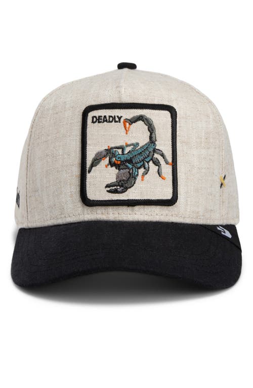 Goorin Bros . Lethal Twill Baseball Cap In Black