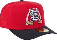 New Era Men's New Era Red/Navy St. Louis Cardinals Cartoon A-Frame 59FIFTY Fitted Hat