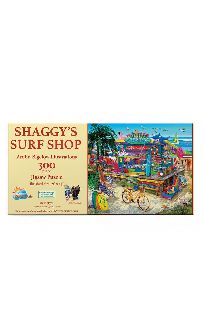 Sunsout Shaggy's Surf Shop 300 piece Jigsaw Puzzle for Adults, Alternate, color,