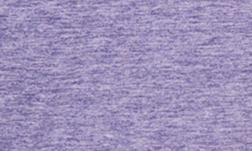 Tailorbyrd Brushed Mélange Quarter Zip Pullover In Purple