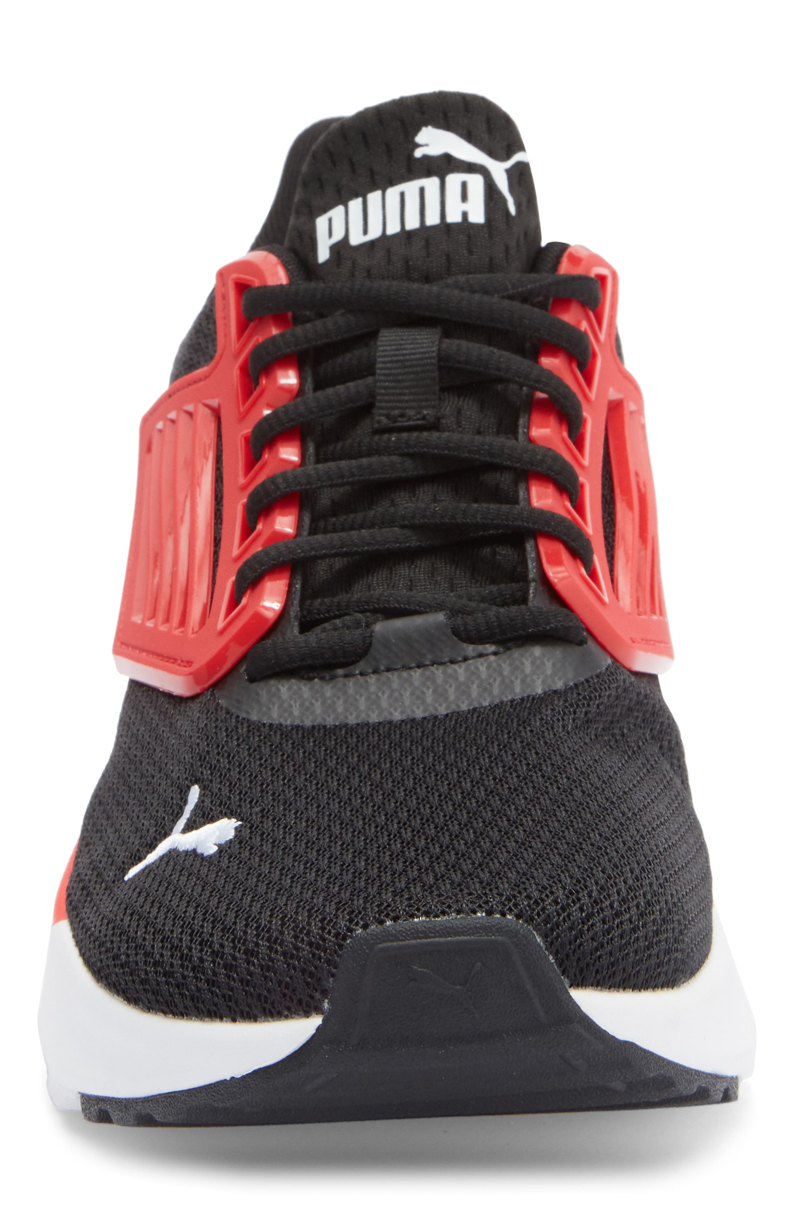 PUMA Tetra Sneaker, Alternate, color, Puma Black-For All Time Red