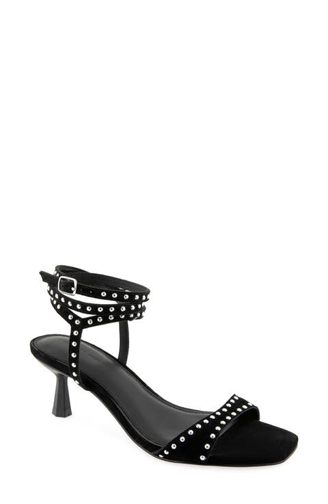 Camila Leather Ankle Strap Sandal