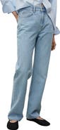 MANGO Matilda Mid Rise Straight Leg Jeans