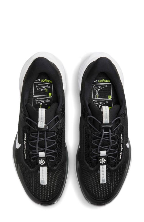 Nike Pegasus Easyon Running Shoe In Black