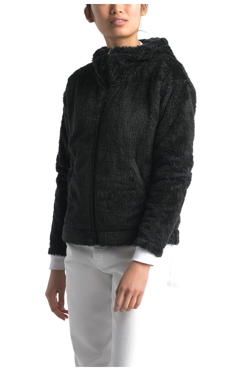 The North Face Furry Fleece Hooded Jacket, Main, color, 