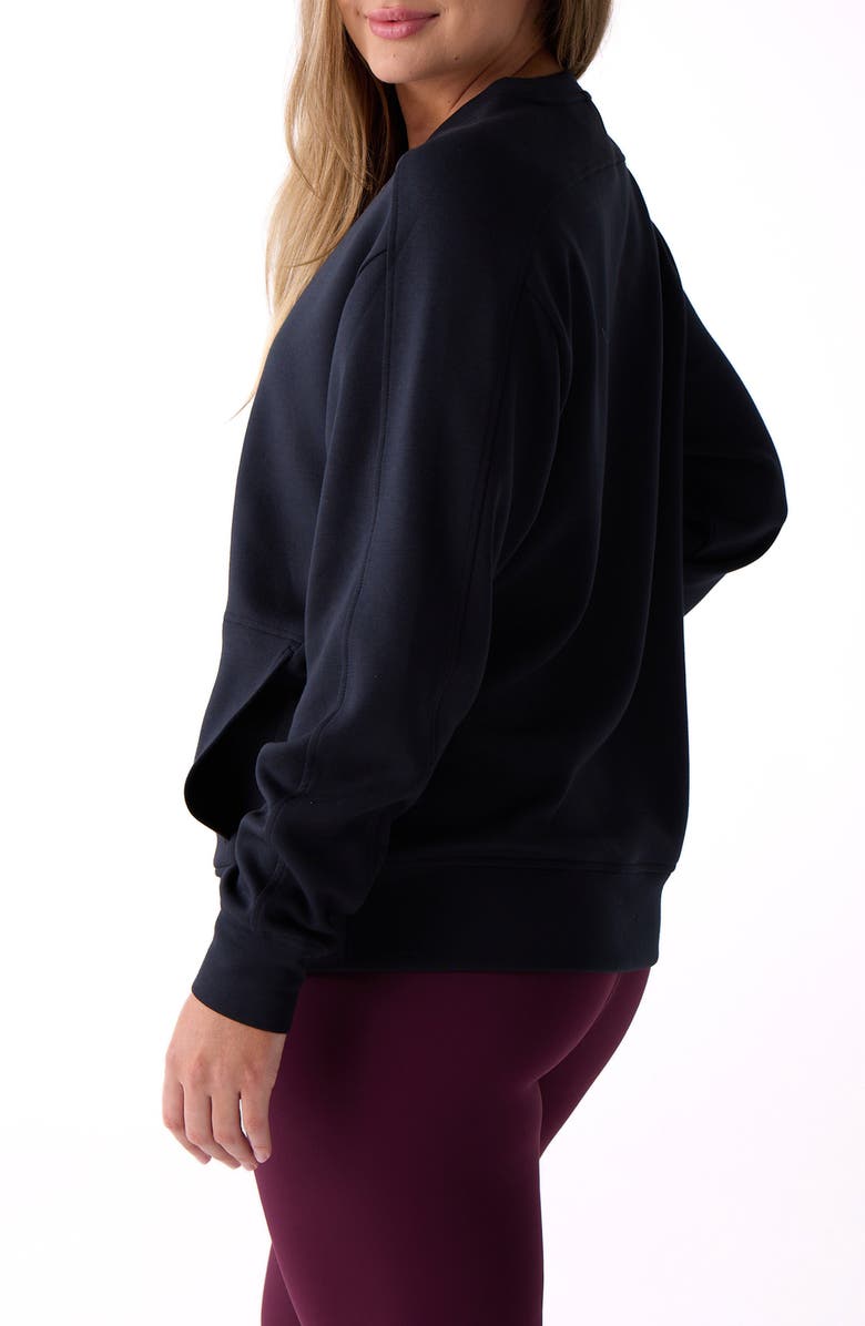 Centerline Athletics Après Women's Crew Sweatshirt, Alternate, color, Black