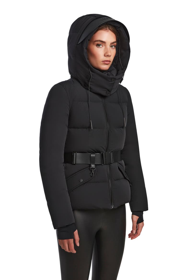 ADELINE WOMEN'S SHORT MATTE DOWN PUFFER, Alternate, color, Black
