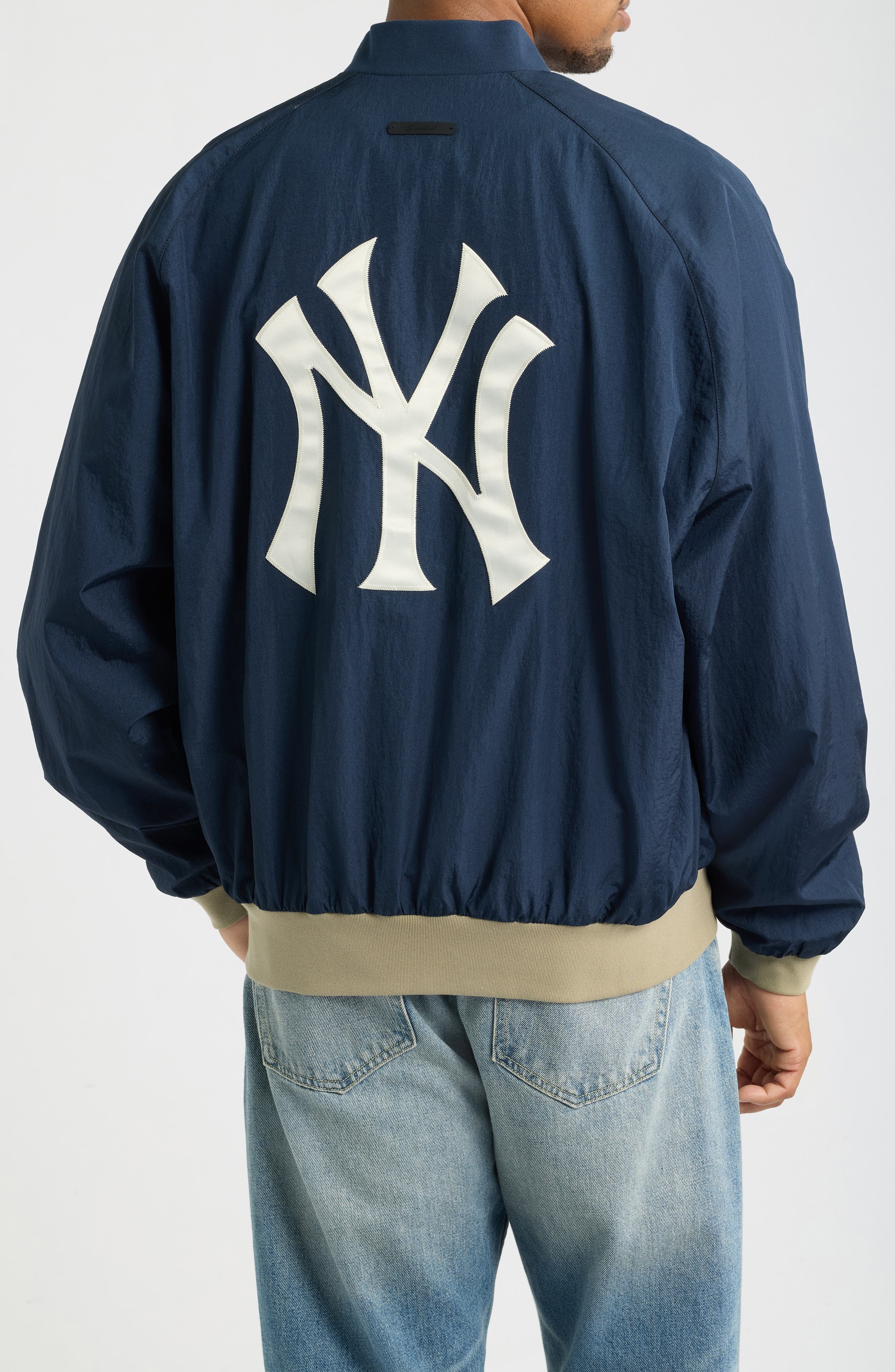 Fear of God Essentials Yankees Half Zip Pullover (Men) | Nordstrom