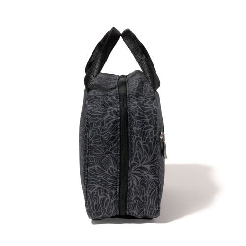 Baggallini Hanging Travel Toiletry Kit In Midnight Blossom