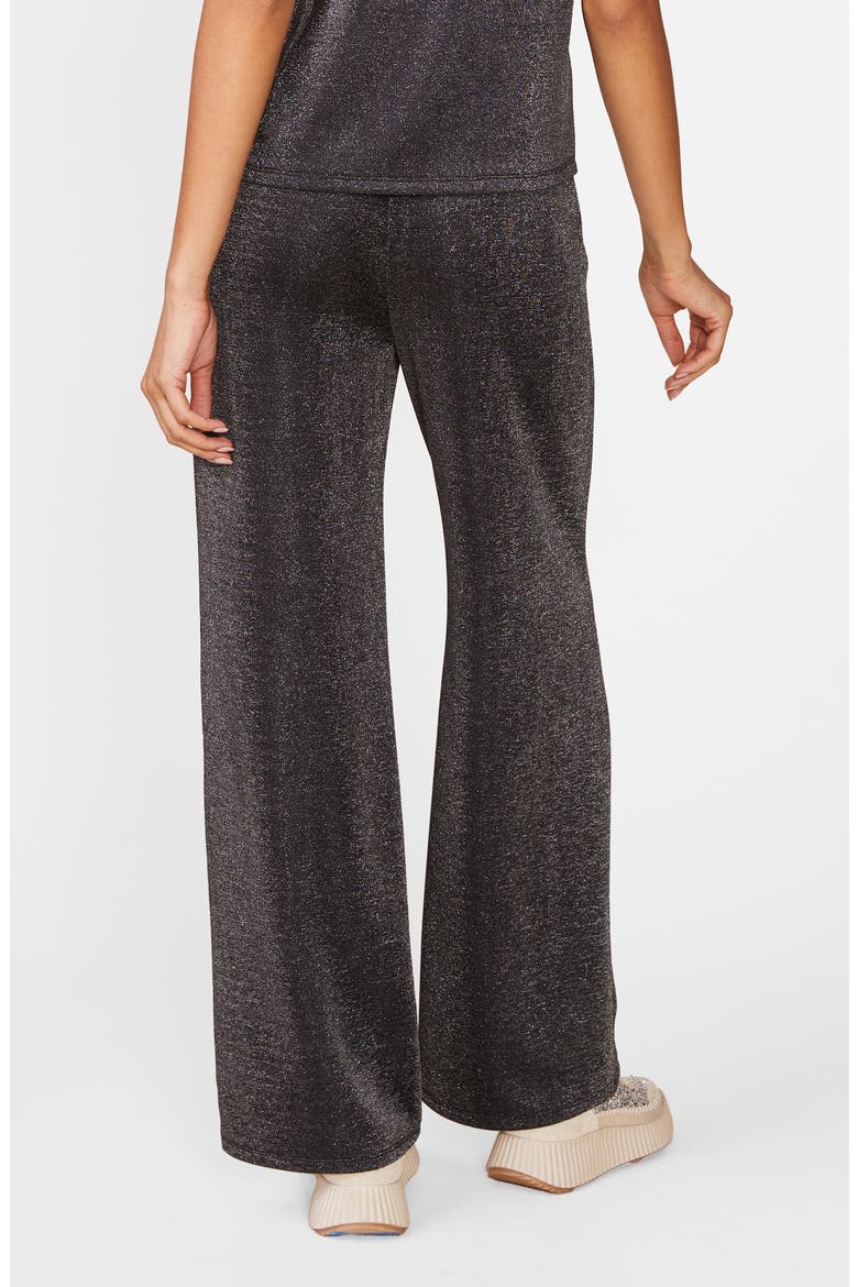 Glitter Wide Leg Knit Pants, Alternate, color, CHA GLITTE