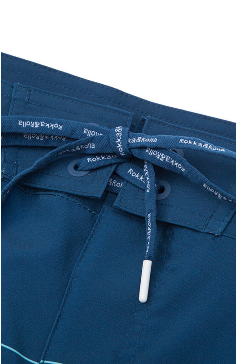 Rokka&Rolla 4-Way Stretch Performance Board Shorts, Alternate, color, Hawaiian Slush