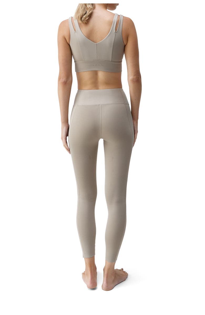 Born Living Yoga Maan 7/8 Performance High Rise Sport Legging, Alternate, color, Grain