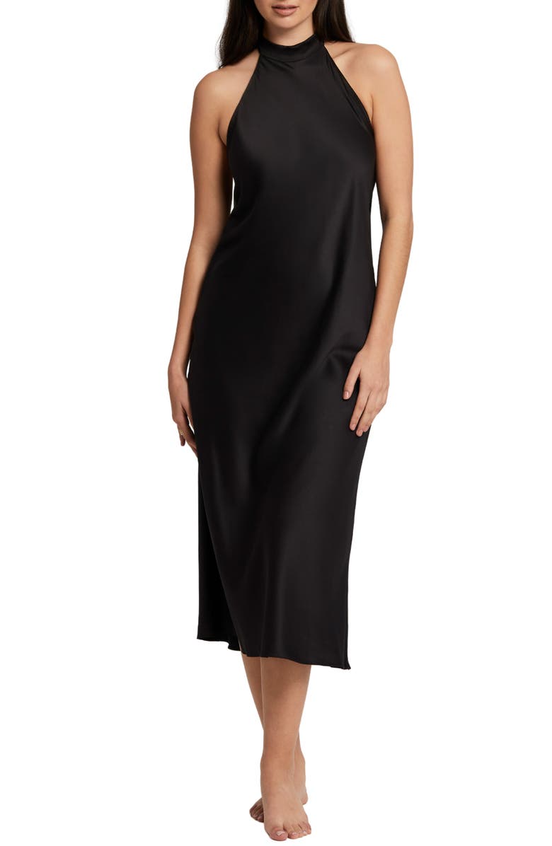 Rya Collection Charming Halter Nightgown, Main, color,