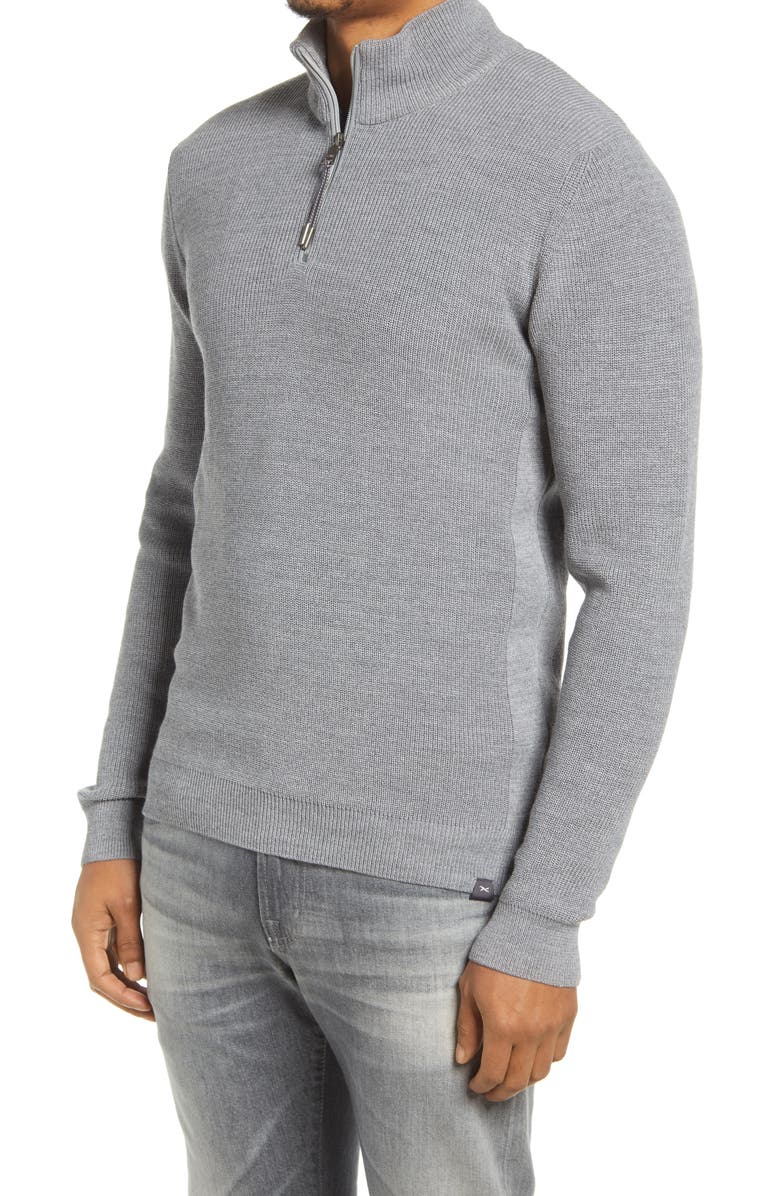 Brax Steffen Feel Good Sportive Quarter Zip Sweater, Alternate, color,