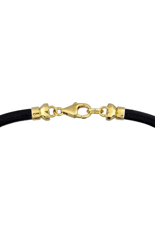 Delmar Gender Inclusive Onyx Beaded Bracelet In Black