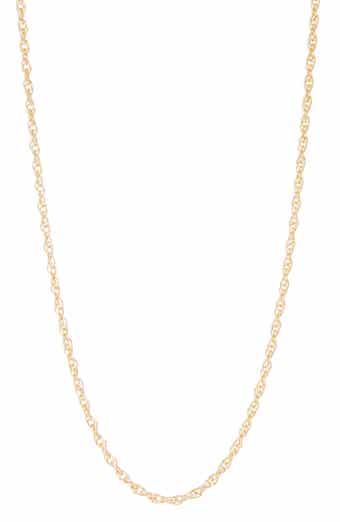 FUZION CREATIONS Men's Rope Chain Necklace