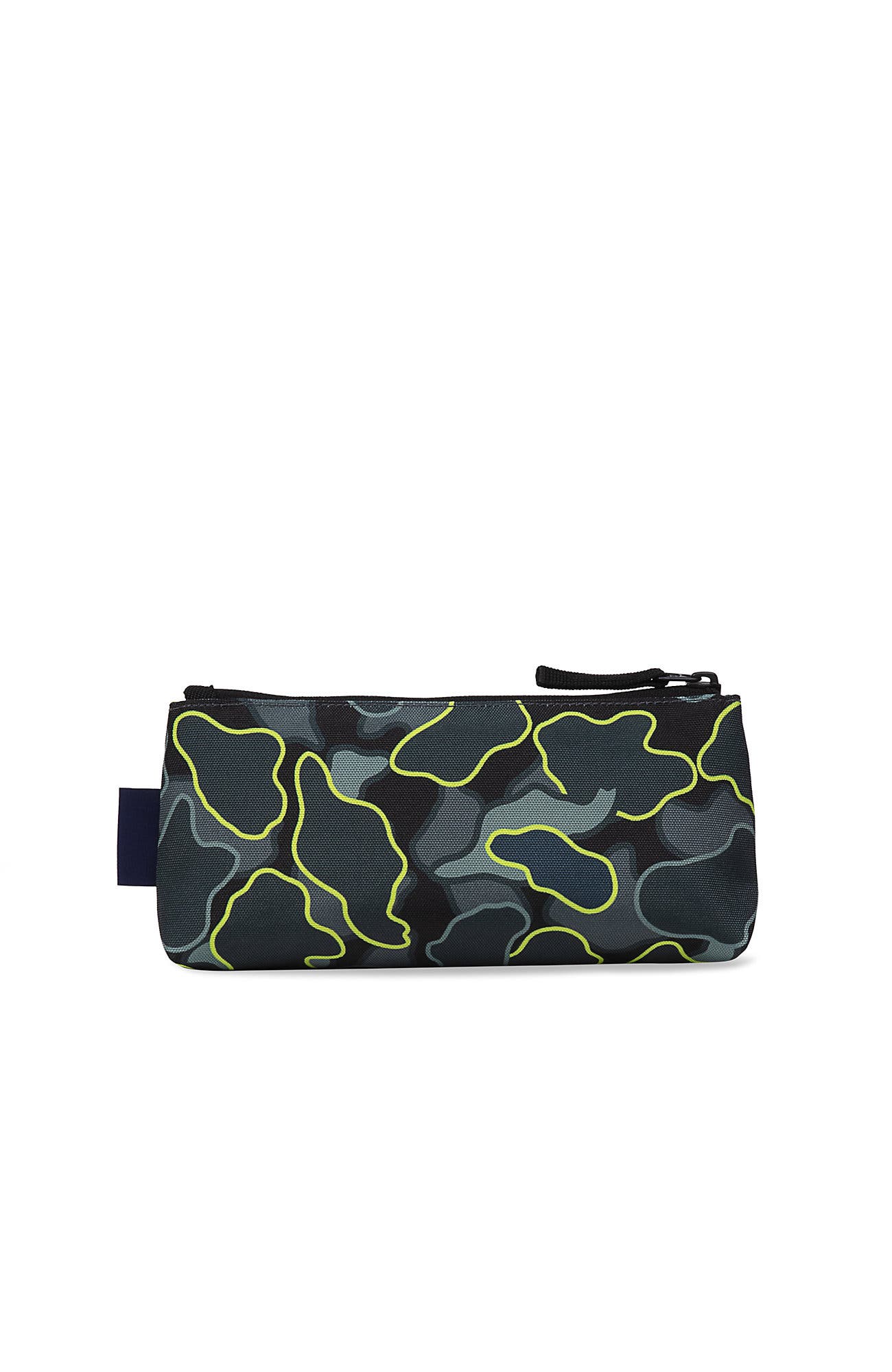 Pencil Pouch, Alternate, color, Pop Camo/Gray