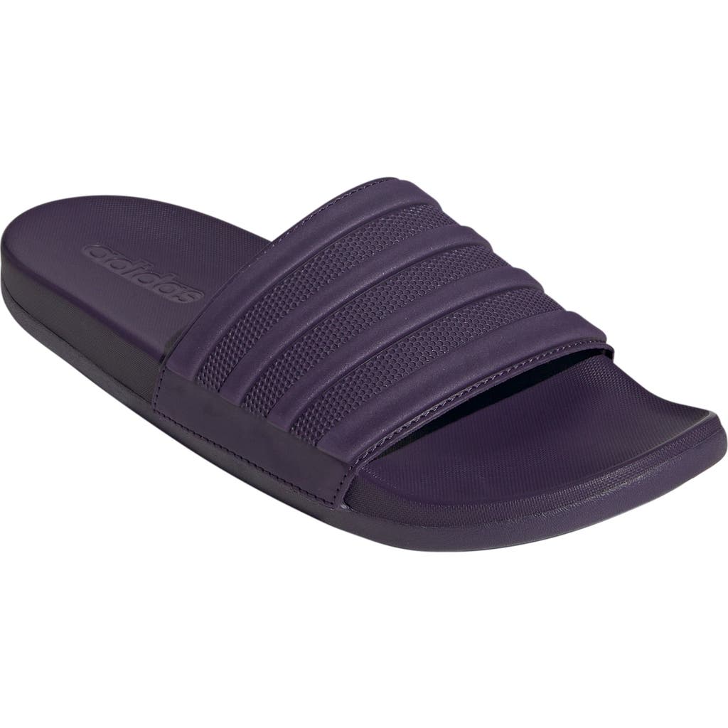 Adidas Originals Adidas Adilette Comfort Slide Sandal In Purple