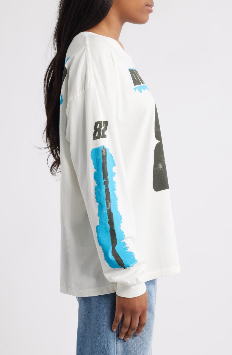 Daydreamer Dream Supply Co. Long Sleeve Cotton Graphic T-Shirt, Alternate, color, Vintage White