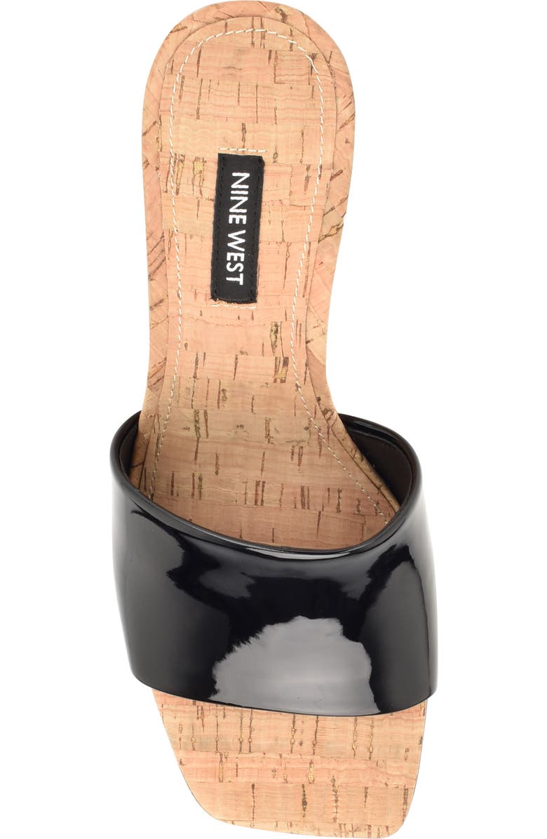 Nine West Kerina Wedge Slide Sandal, Alternate, color,