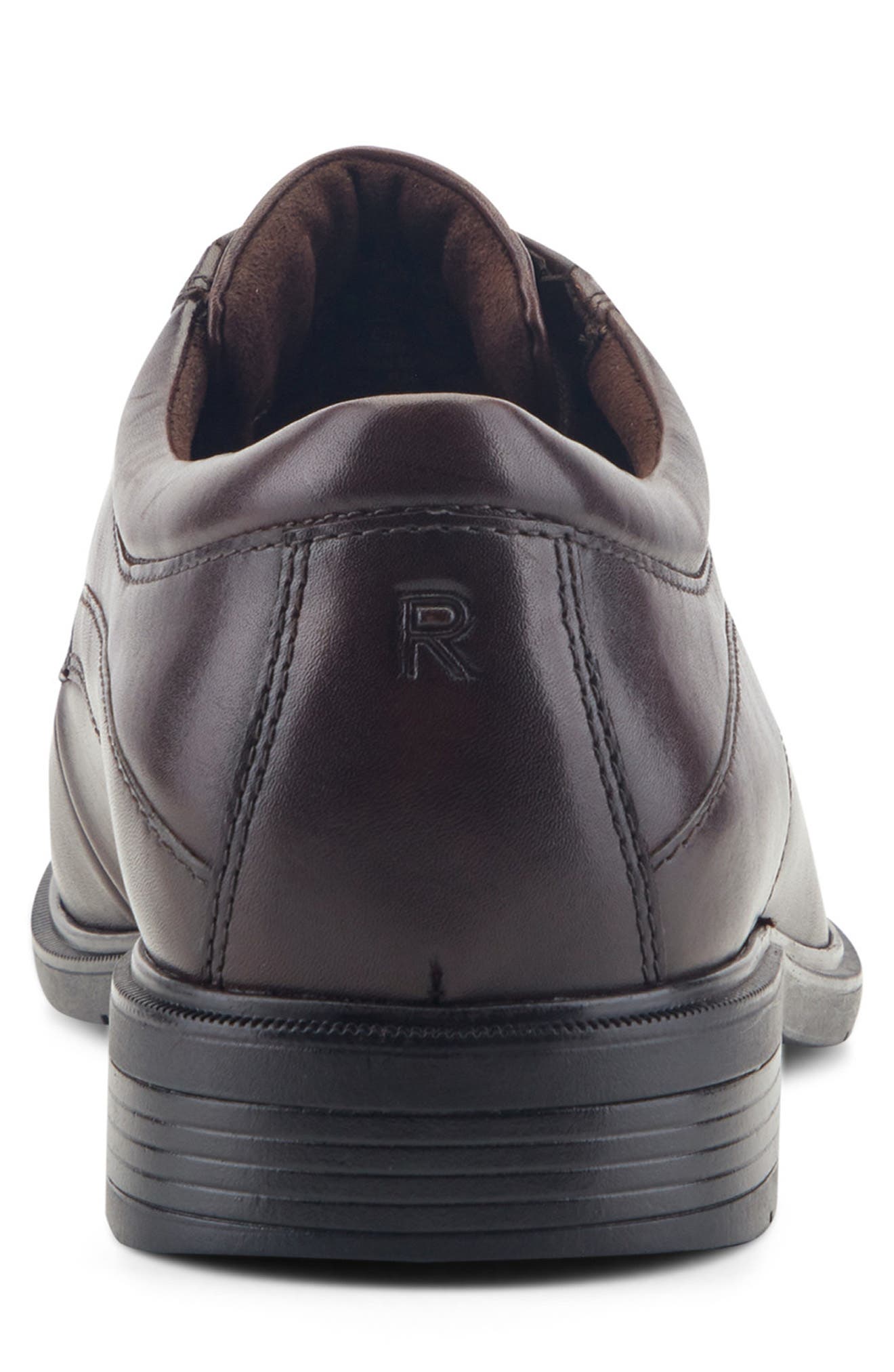 Orson Leather Derby, Alternate, color, DARK BROWN LEATHER