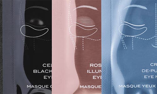 111skin Jetsetter Passport Set Of 3 Eye Masks $47 Value In Transparent