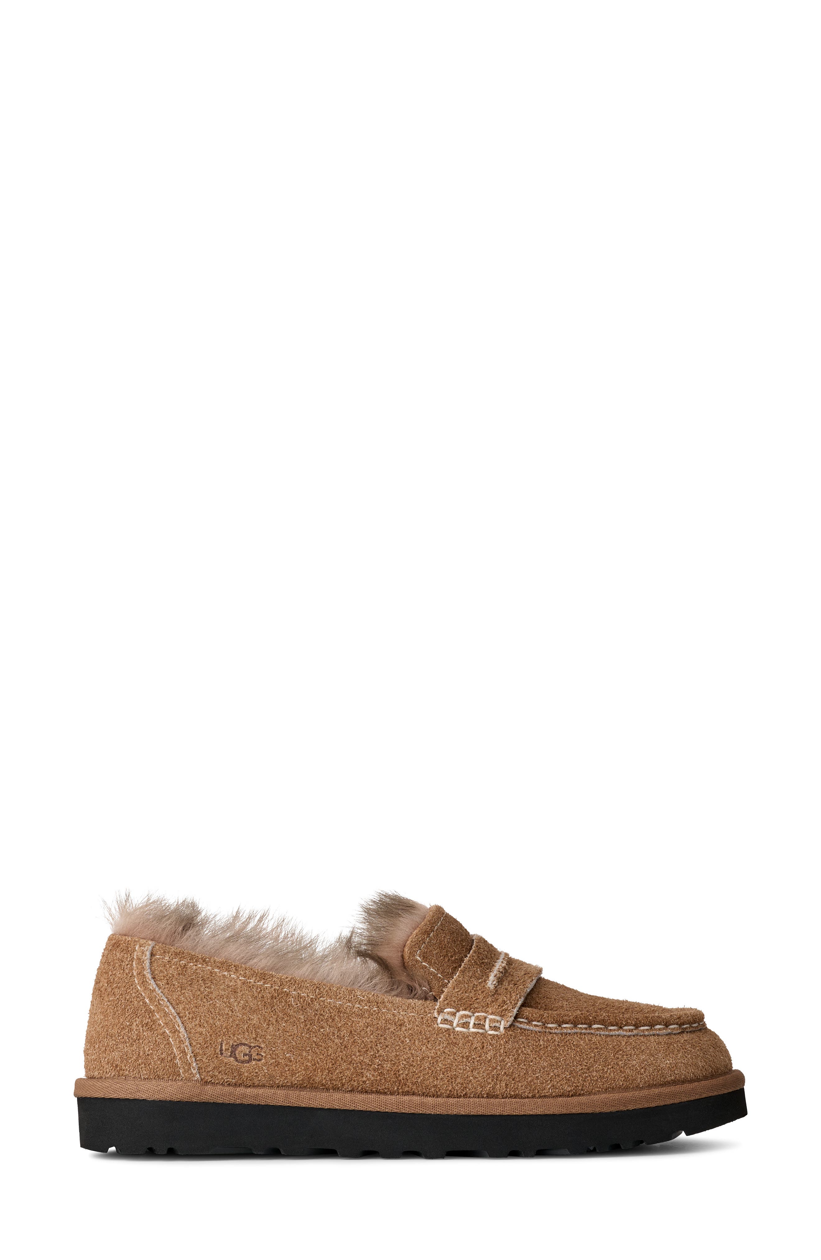 Ellis Wool Loafer, Alternate, color, CHESTNUT