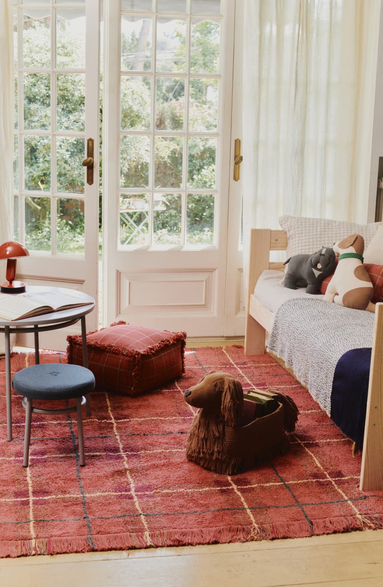 Lorena Canals Poppy Puppy Basket, Alternate, color, Toffee