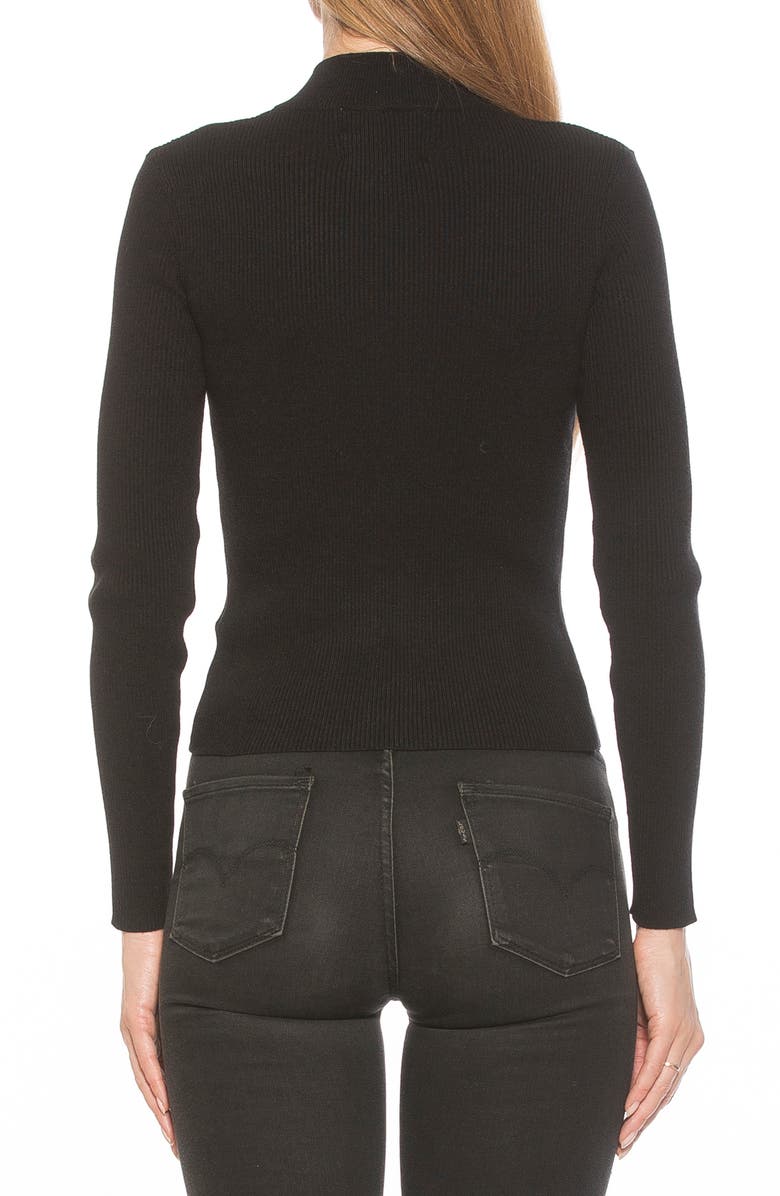 Alexia Admor Samantha Mock Neck Sweater, Alternate, color,