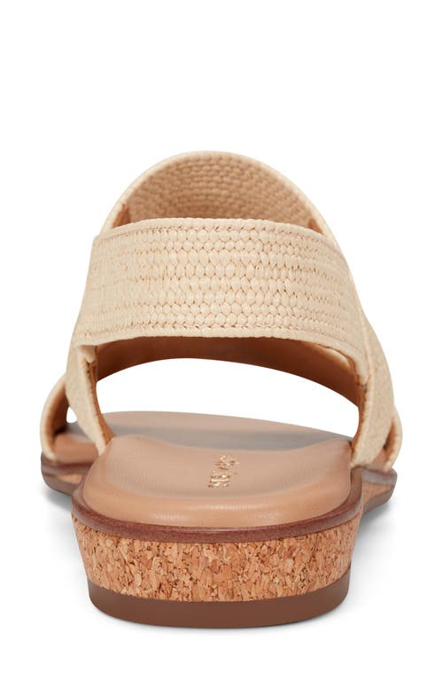 Shop Easy Spirit Lana Slingback Sandal In Light Natural