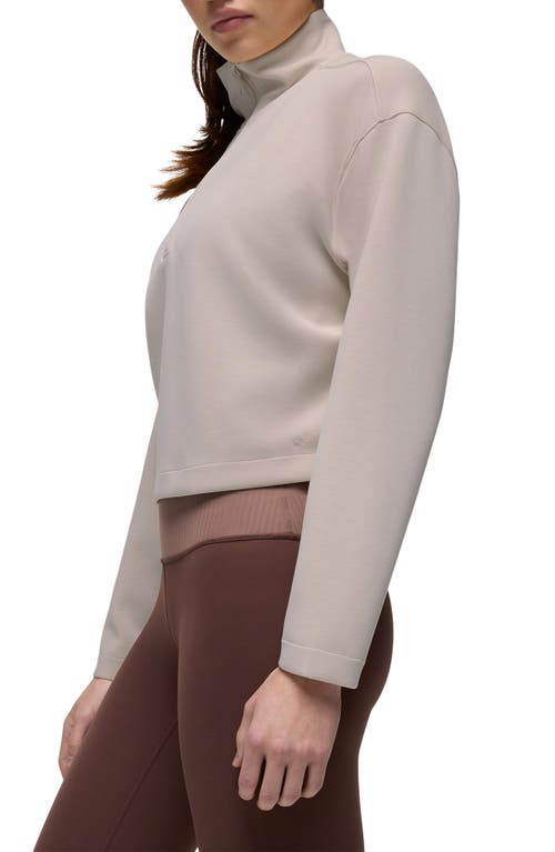 Prana Shea Half Zip In Almond