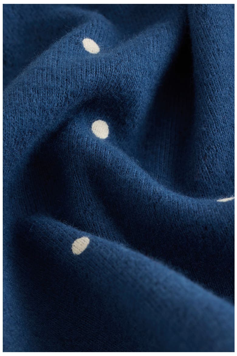Kids' Polka Dot Long Sleeve T-Shirt, Alternate, color, BLUE
