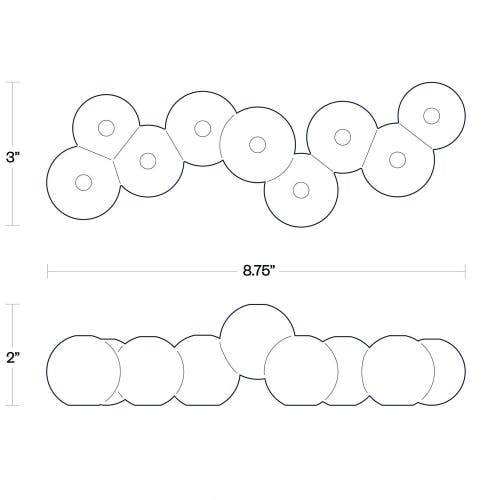 Tchotchke Bubble Menorah
