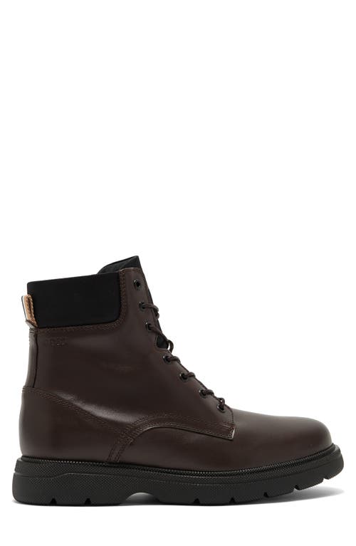 Hugo Boss Jacob Combat Boot In Brown
