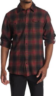 BURNSIDE Plaid Flannel Shirt