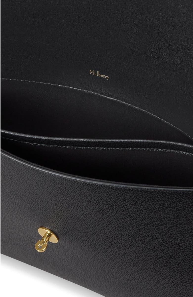 Mulberry Darley Envelope Pouch, Alternate, color, Black